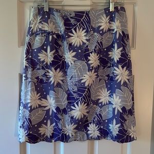 Lilly Pulitzer Blue Skirt Size 10